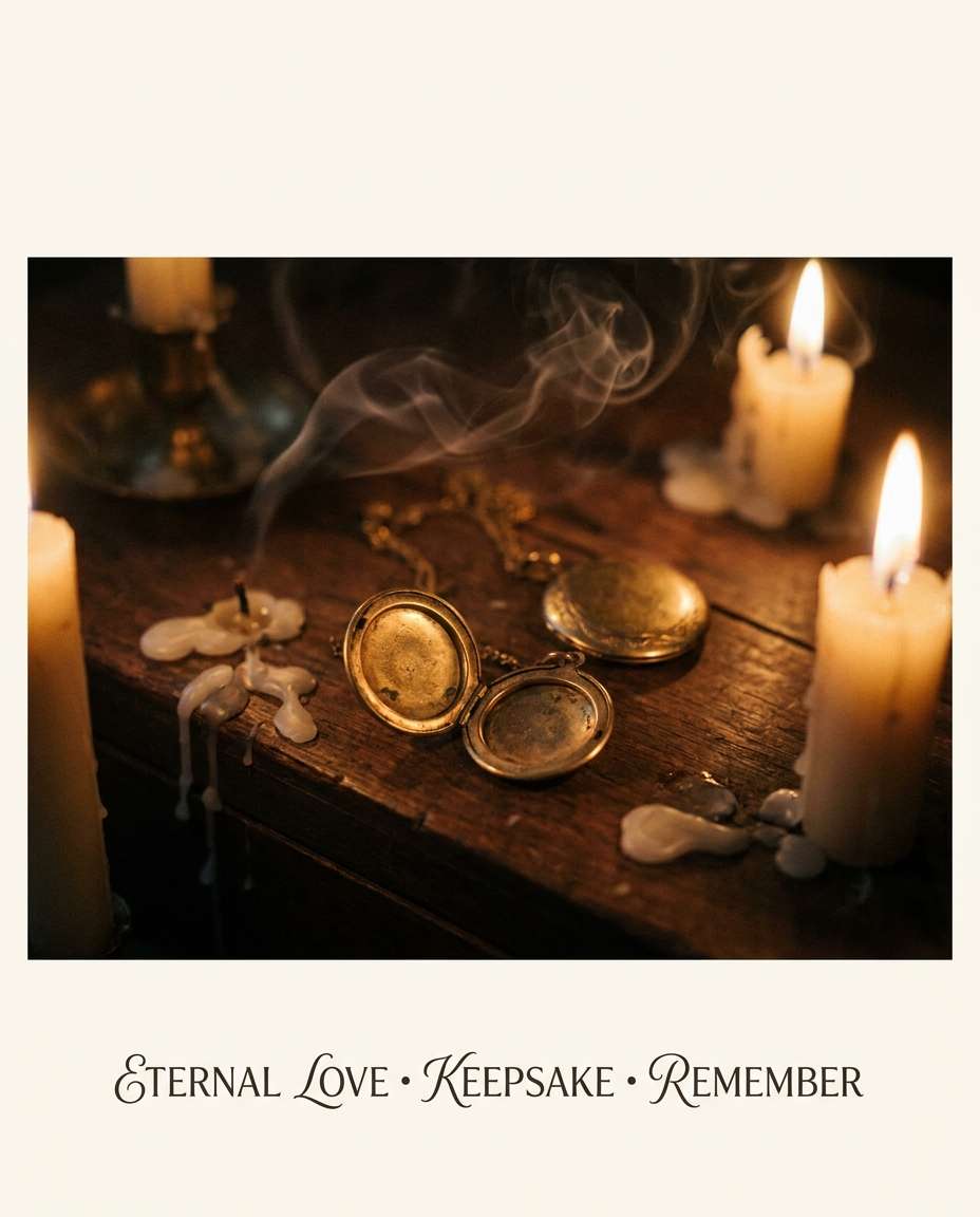 candlelit still life photo