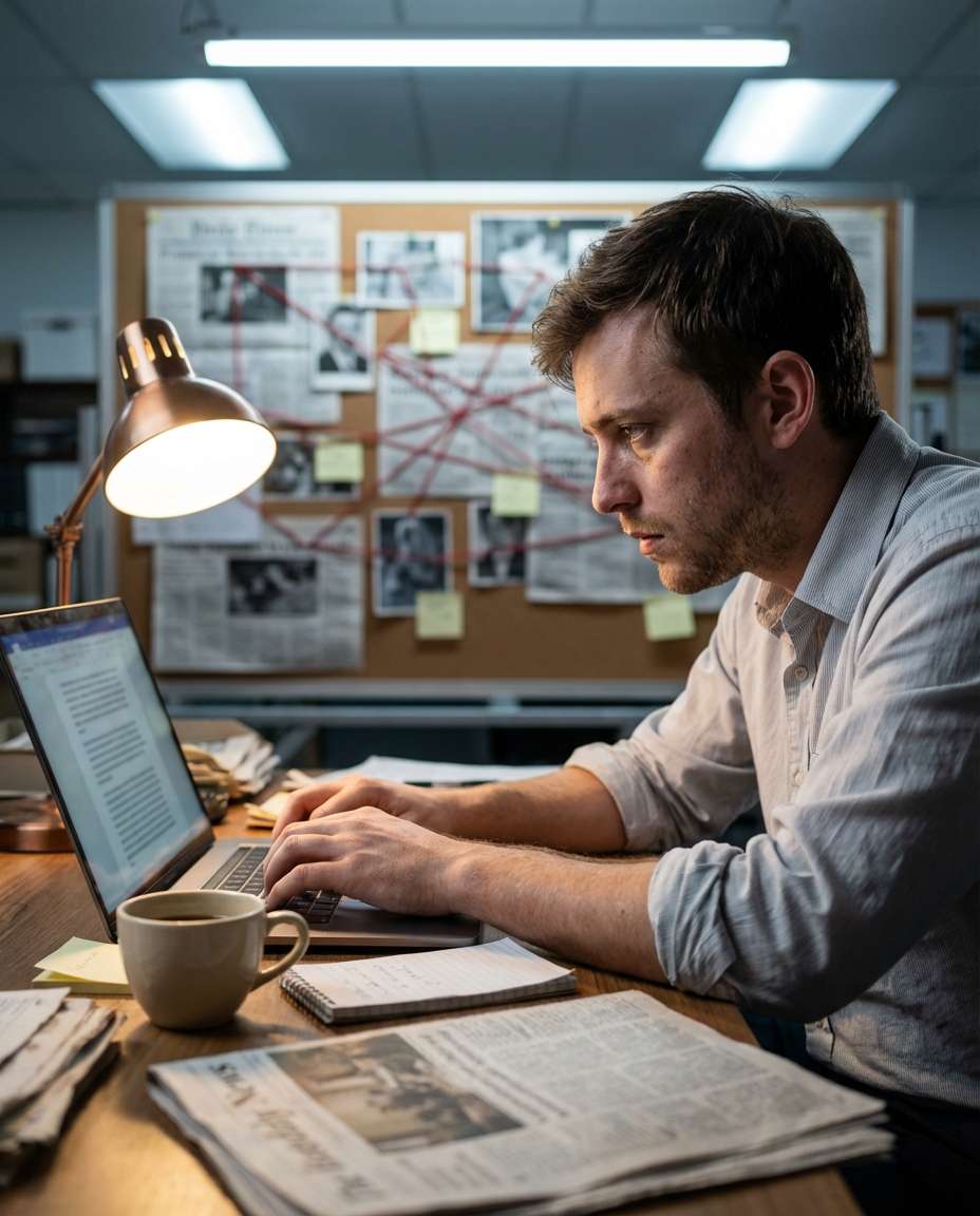 newsroom deadline desk photo