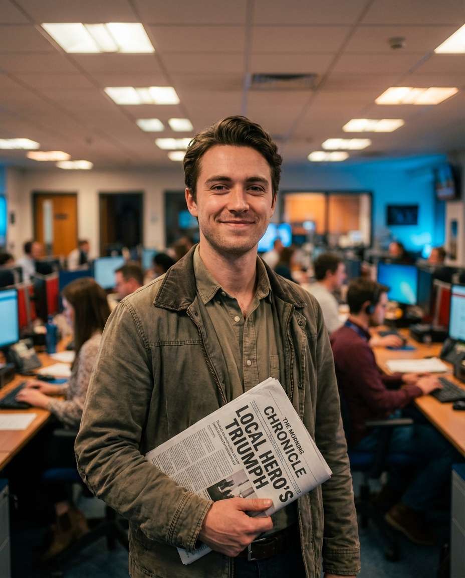 front page celebration photo