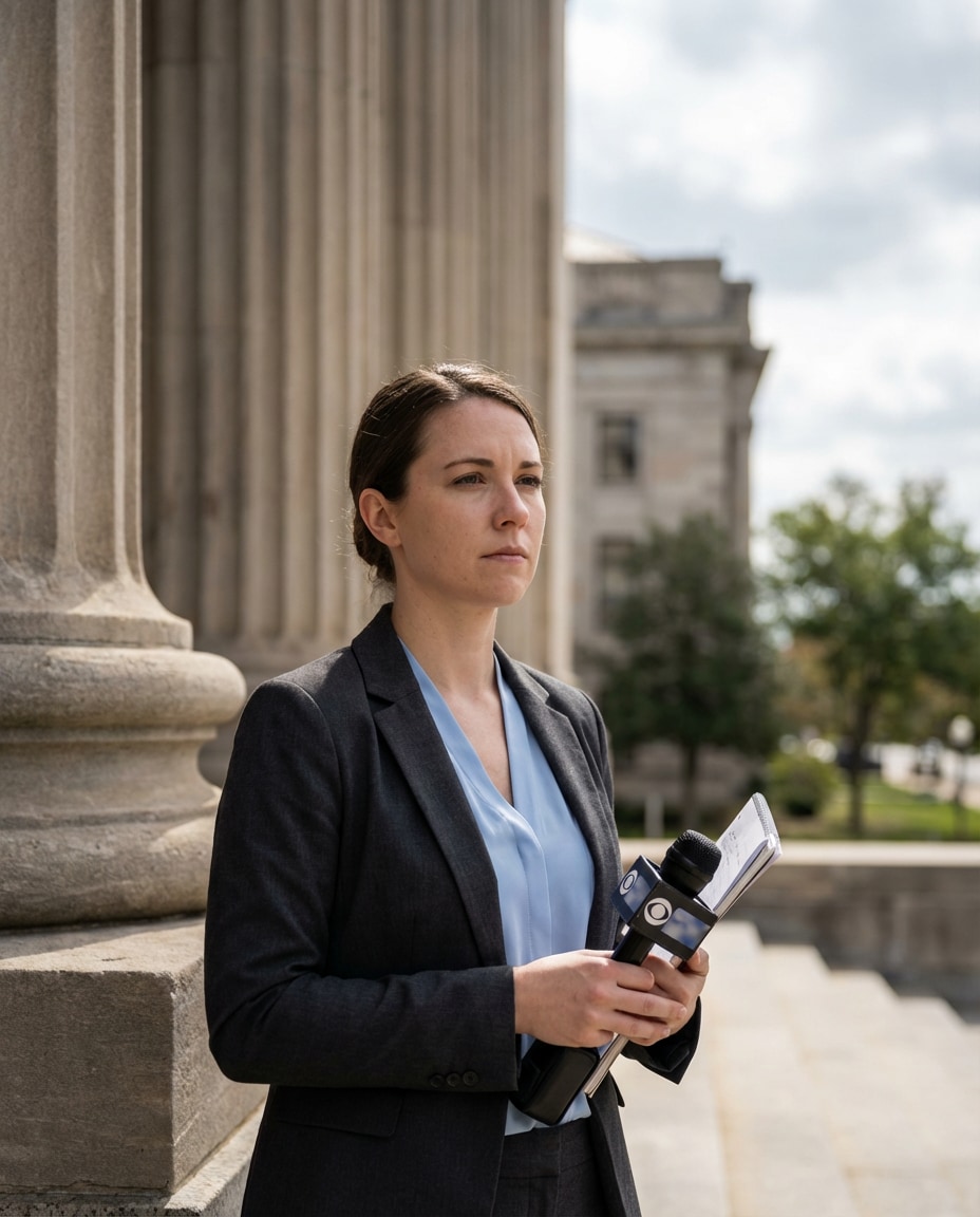courthouse steps standup photo