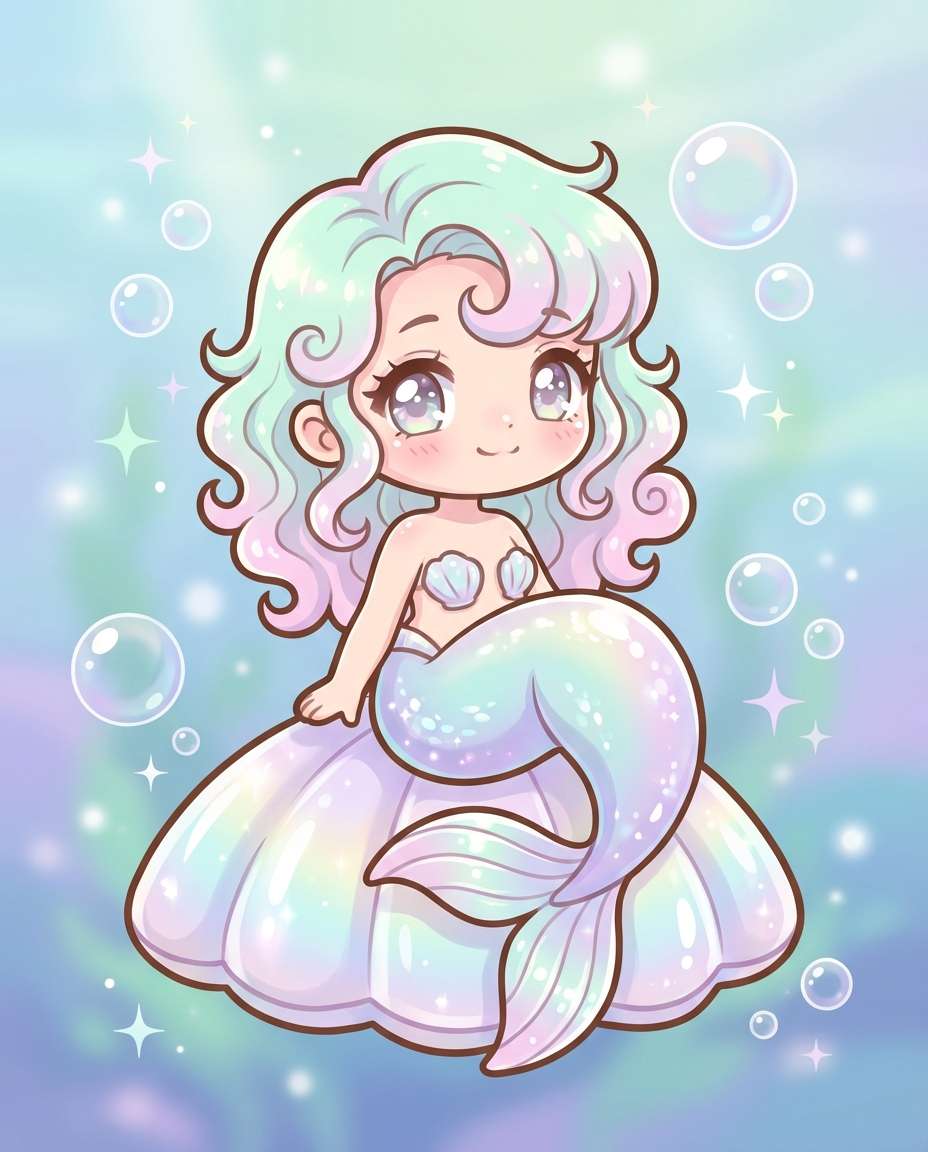 mermaid splash photo