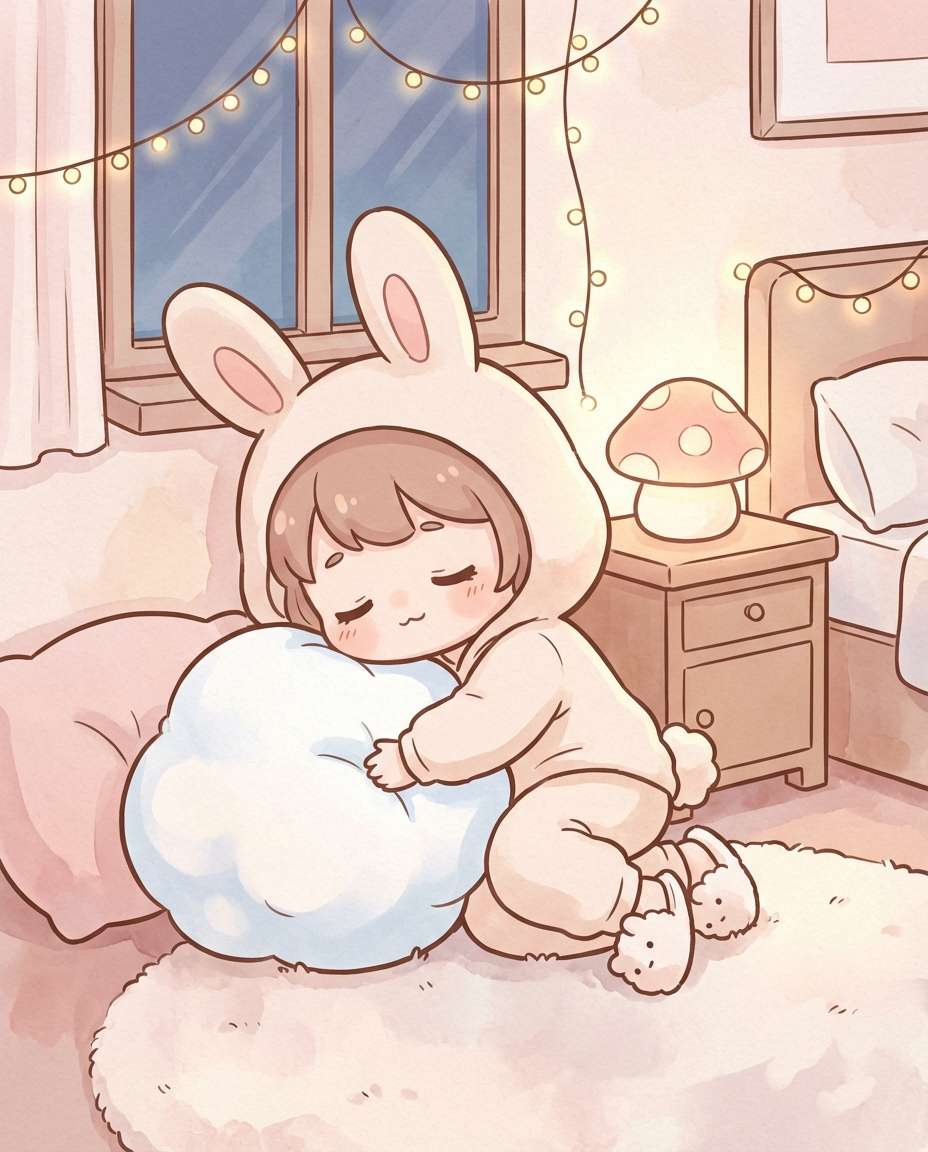 cozy pajama night photo