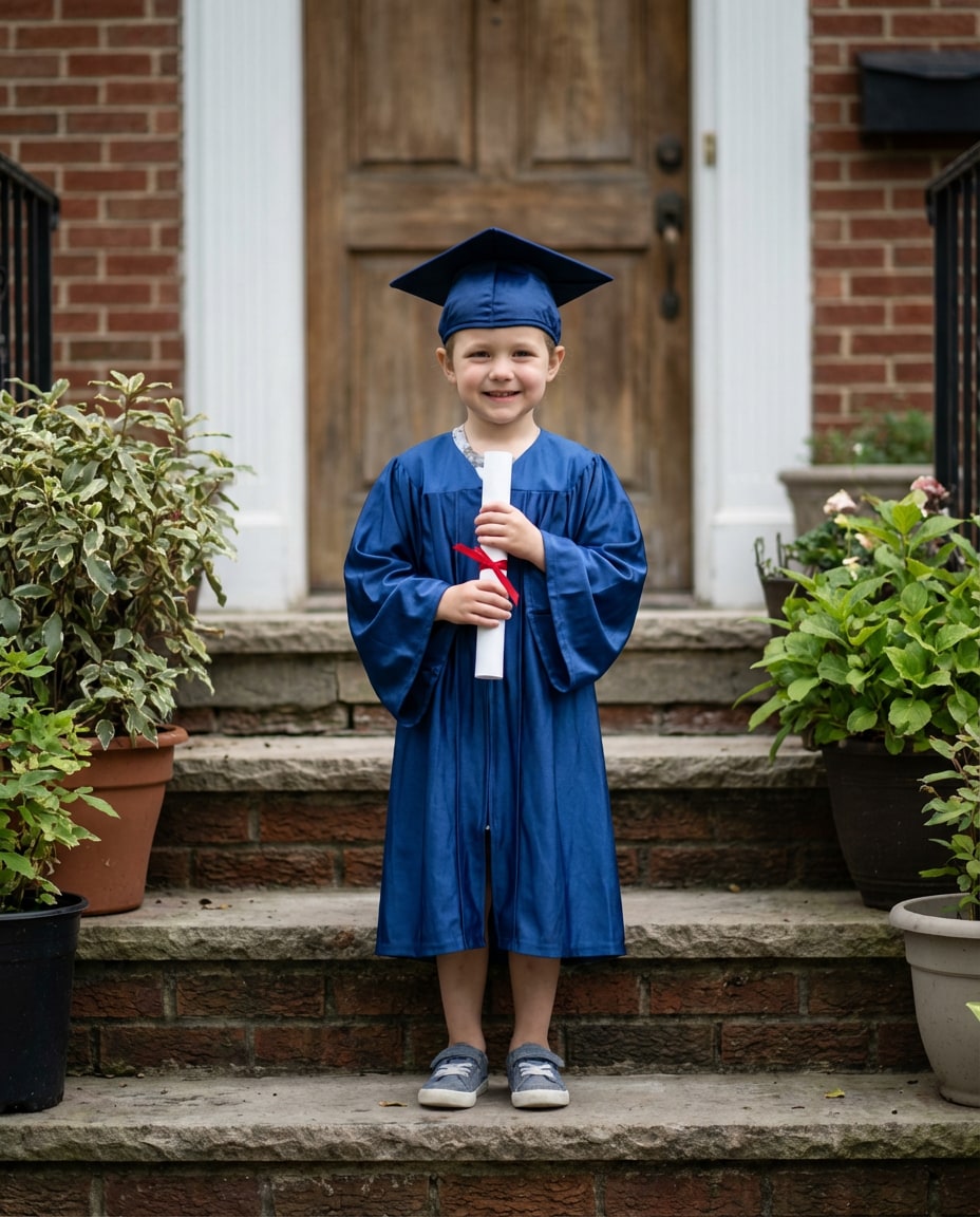 front steps portrait photo