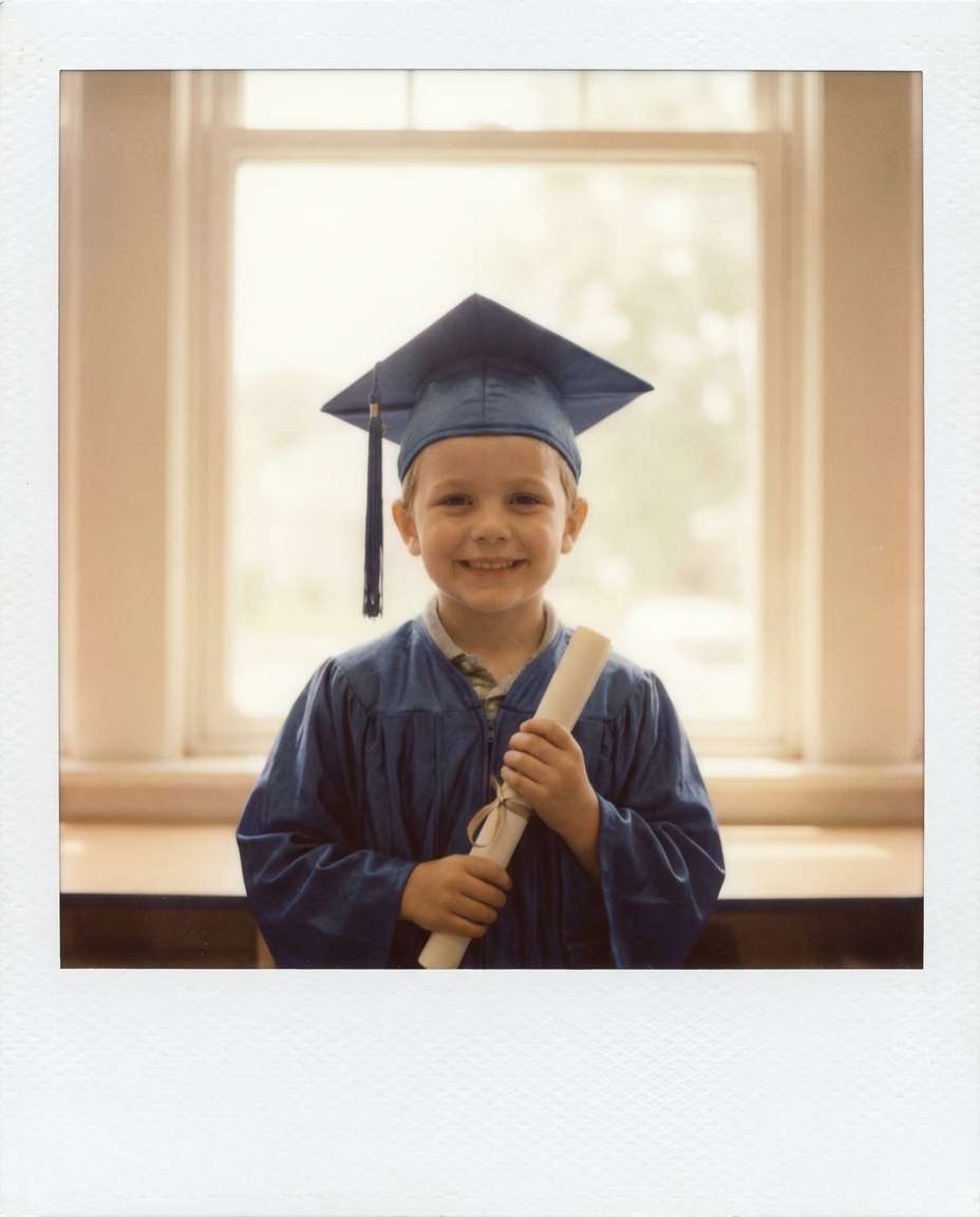 polaroid style print photo