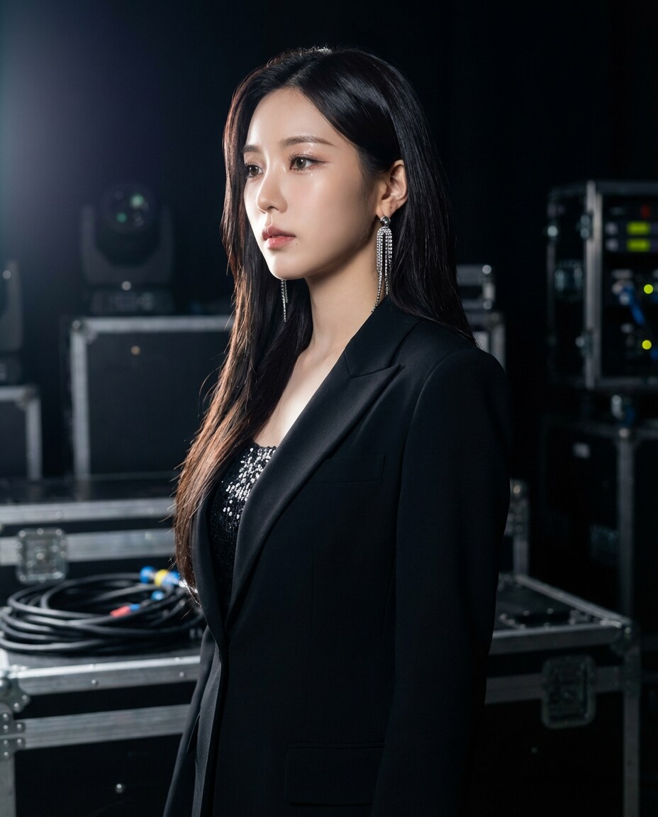 idol stage backstage photo