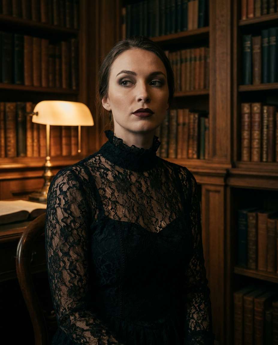 gothic high neck photo