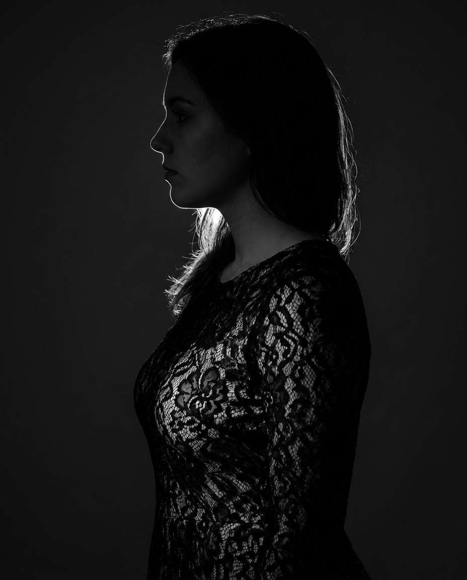 studio silhouette photo