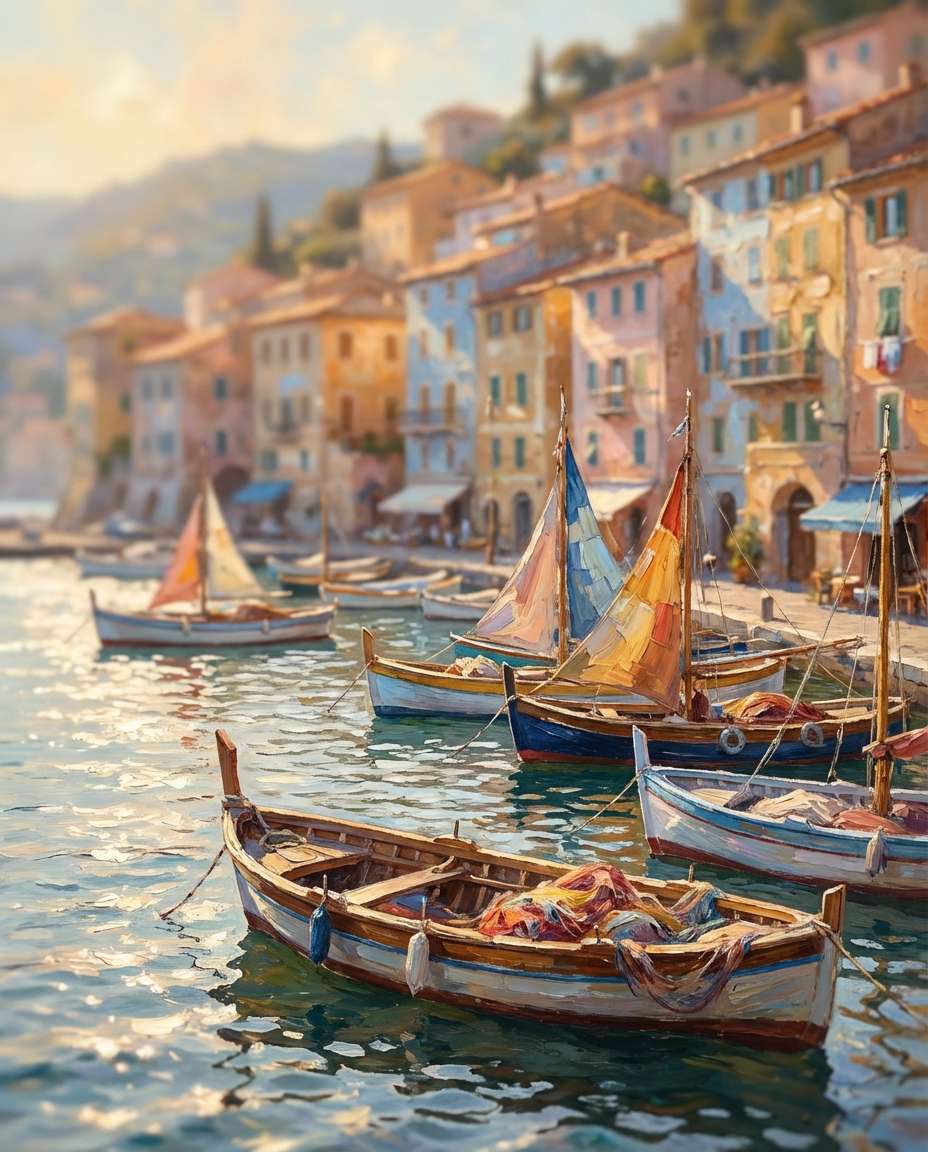 mediterranean harbor photo