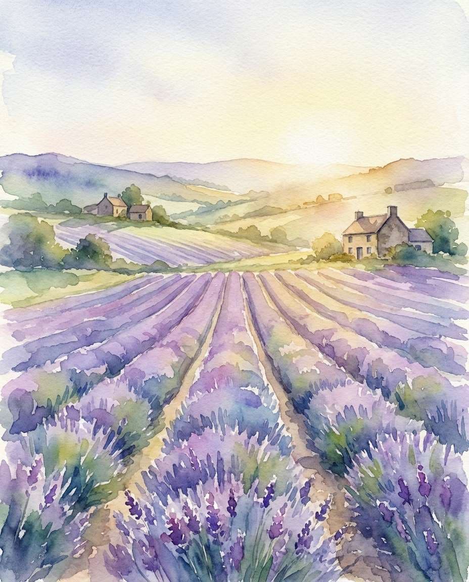 lavender hills photo