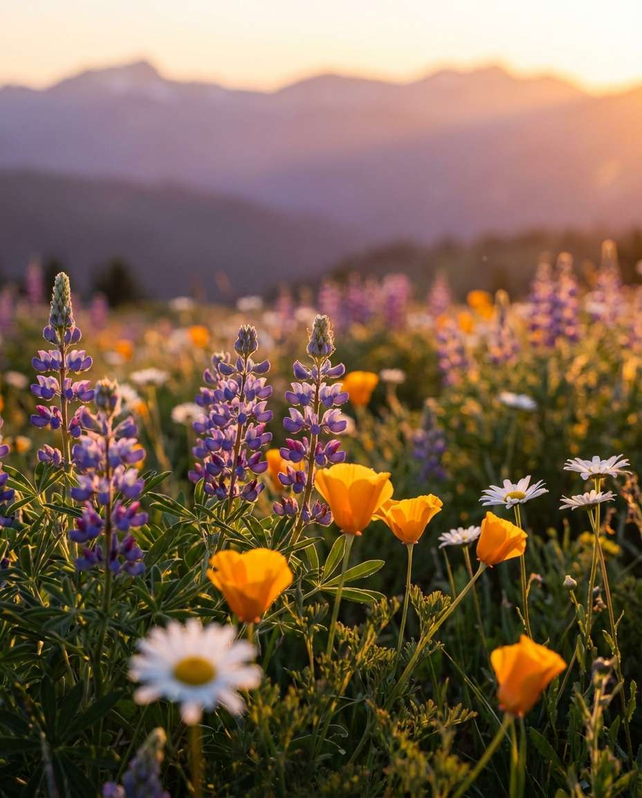 wildflower foreground pop photo