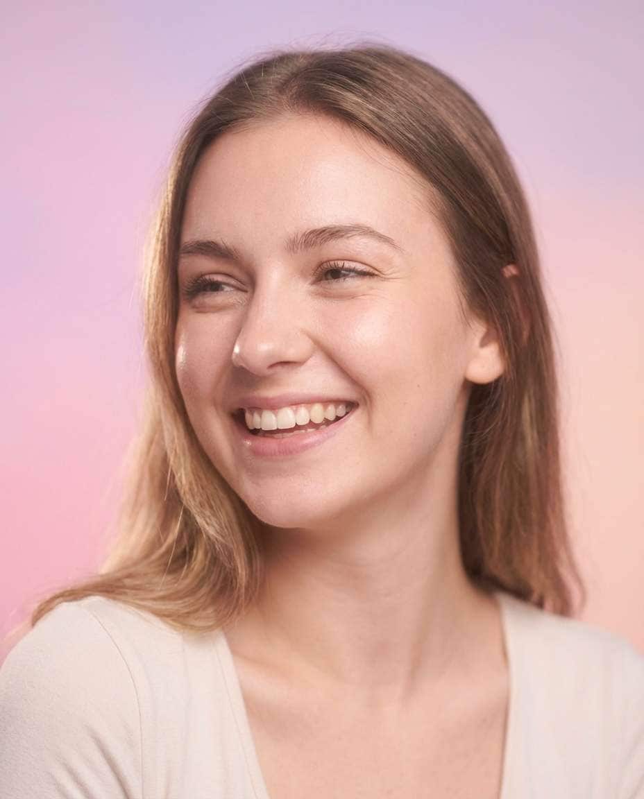 soft pastel glow photo