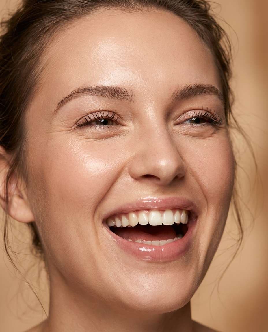 soft beauty closeup photo