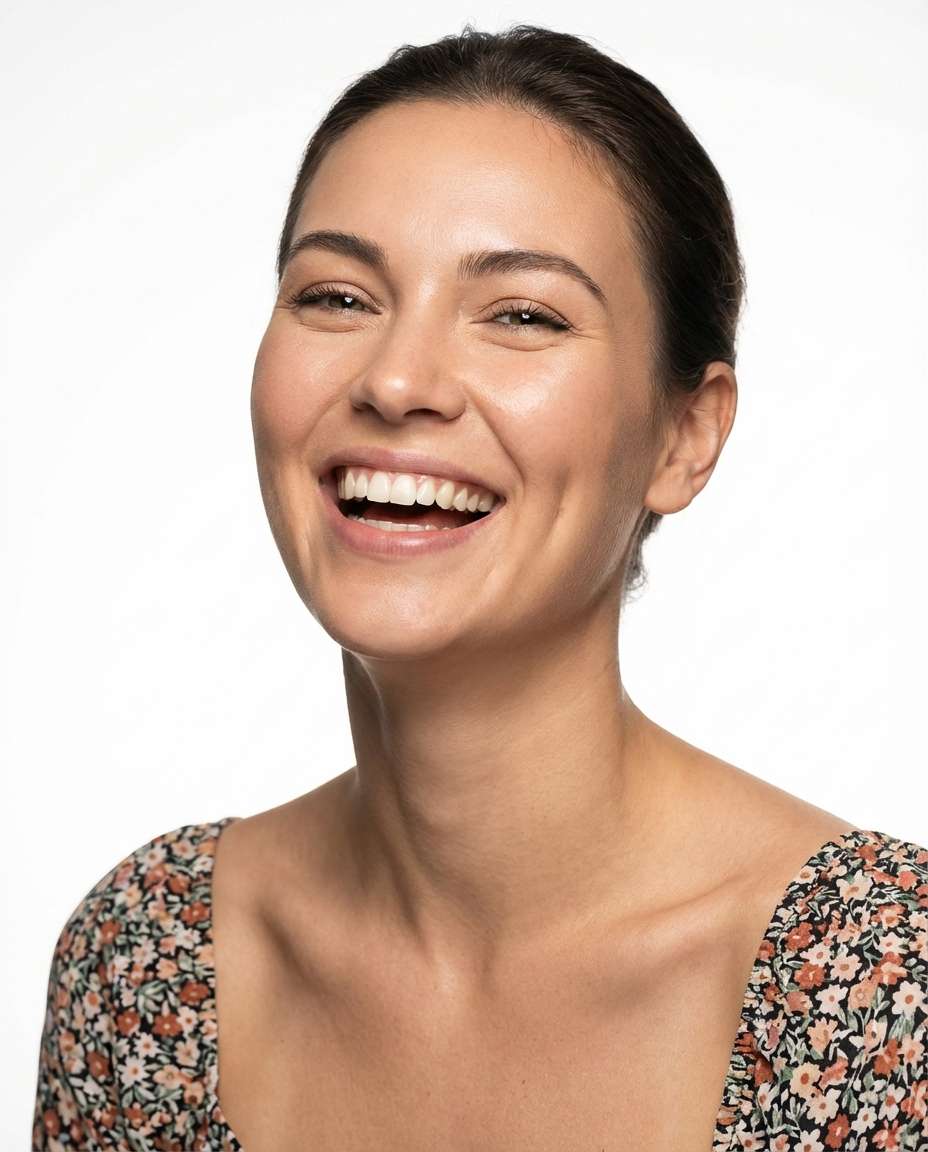 studio clean laugh photo