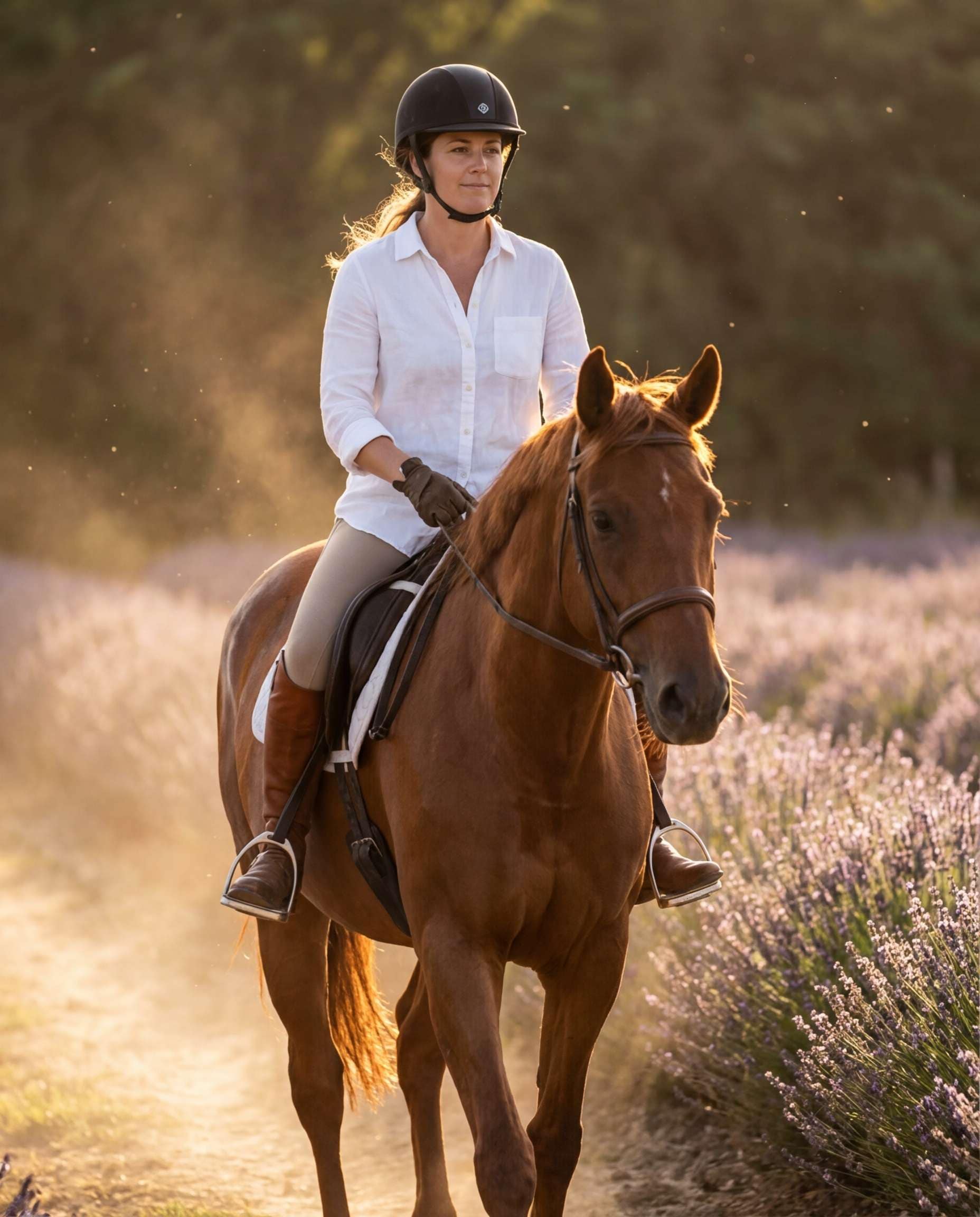 horseback trail photo