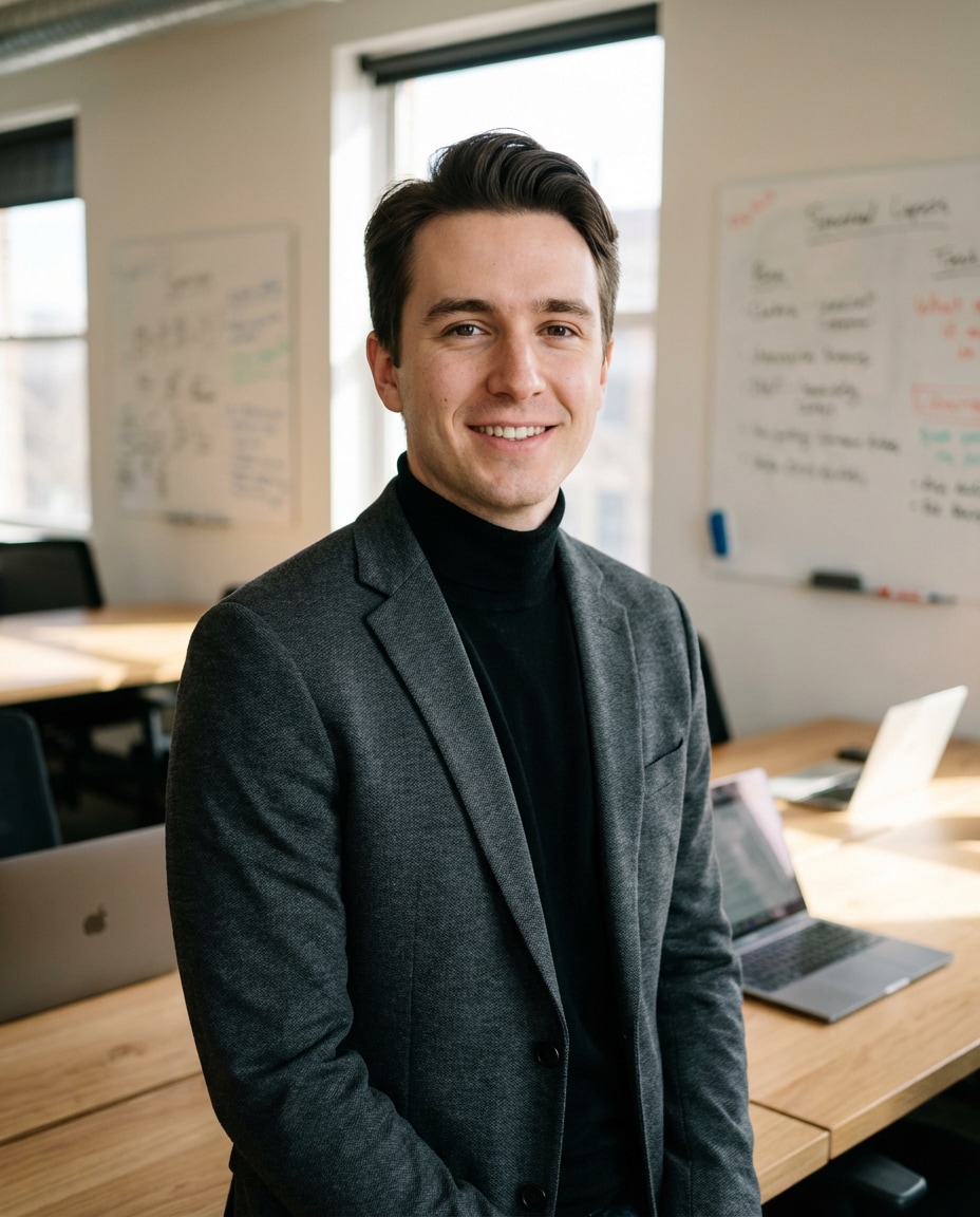 startup casual sharp photo