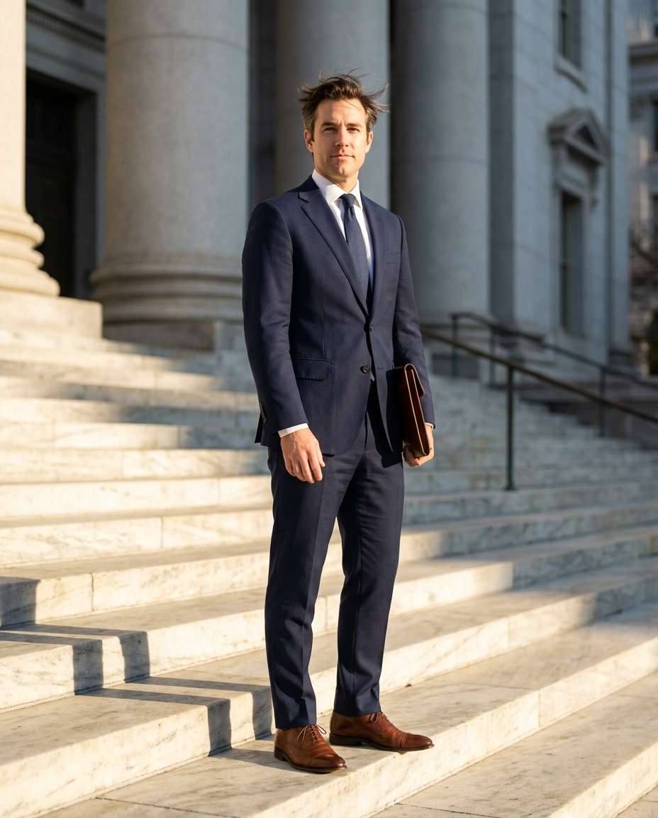 courthouse steps power pose photo