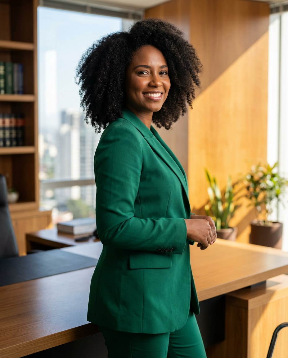 afrolatina attorney glow photo