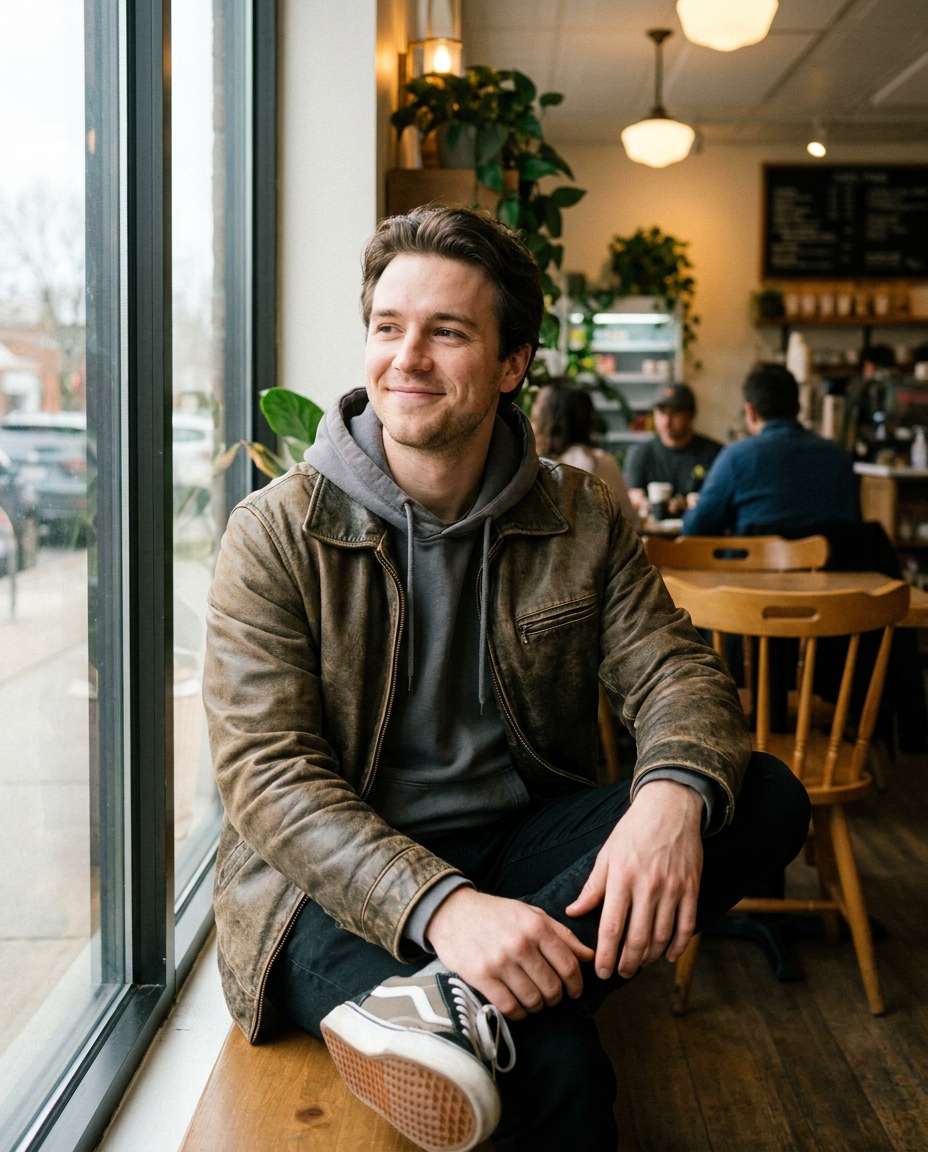 cafe casual layer photo