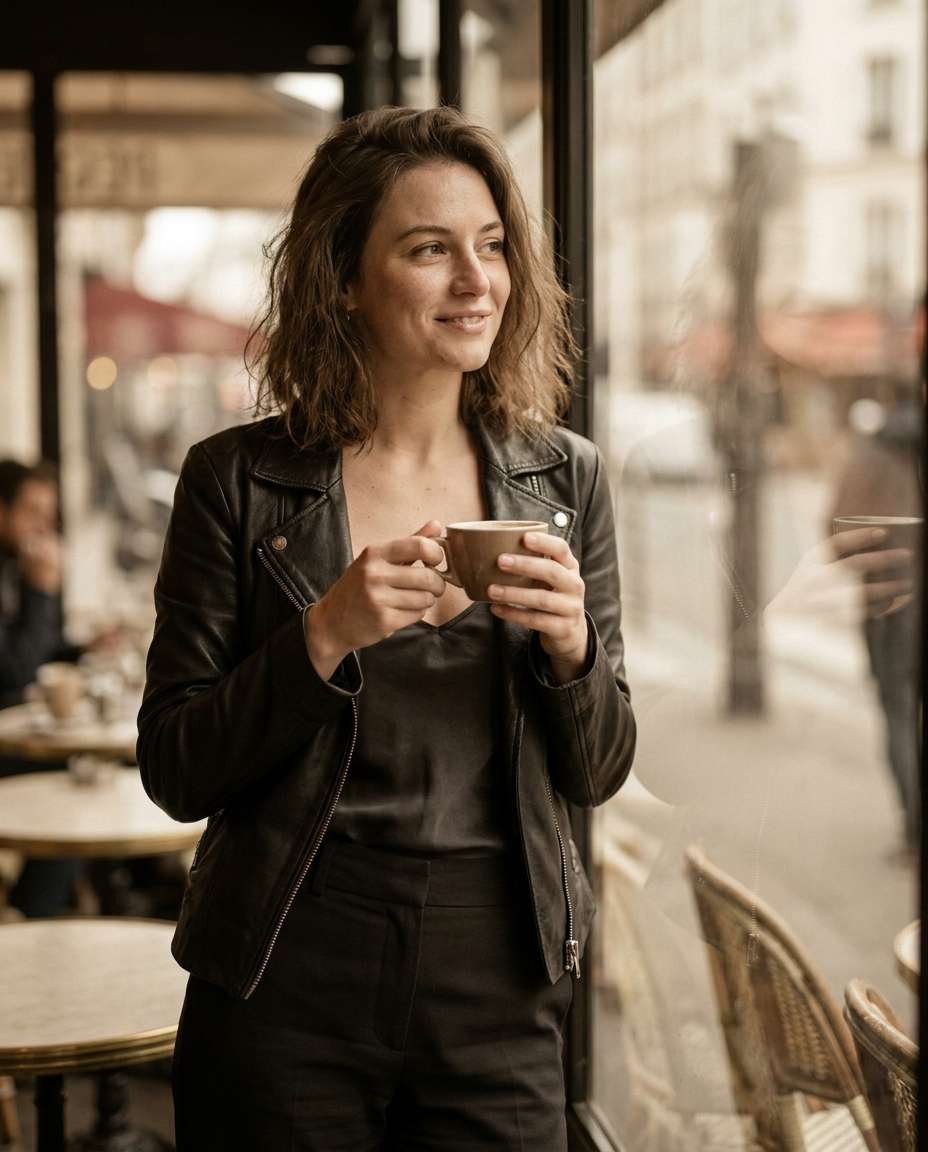 paris cafe chic photo