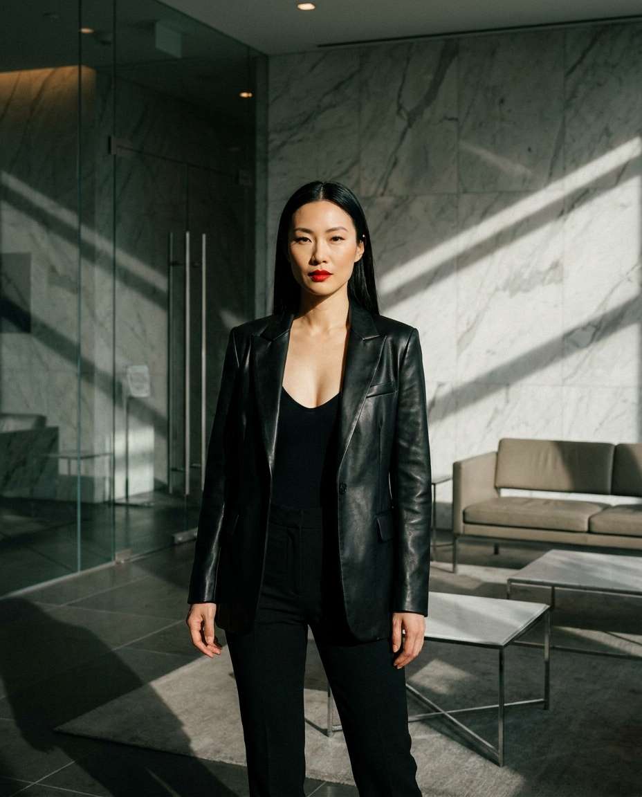 allblack power look photo