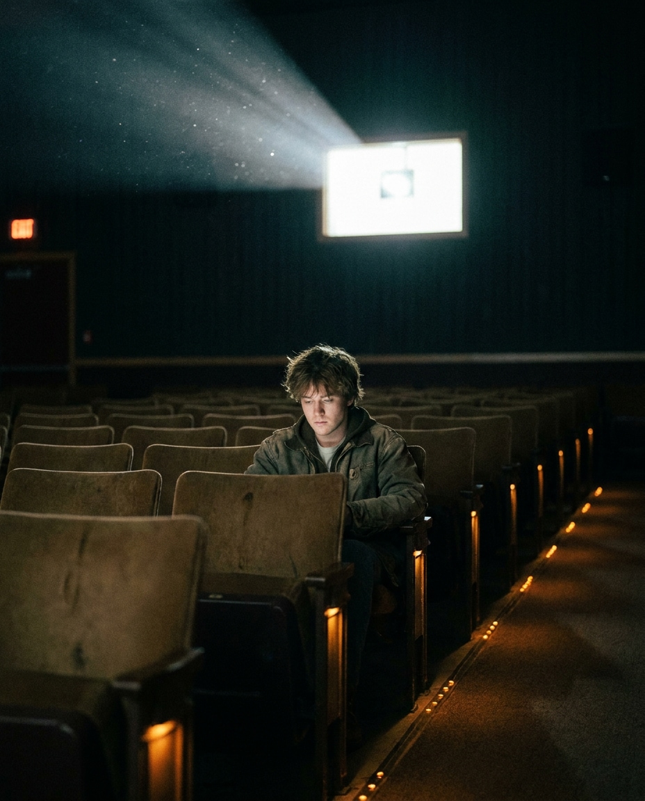 empty movie theater photo