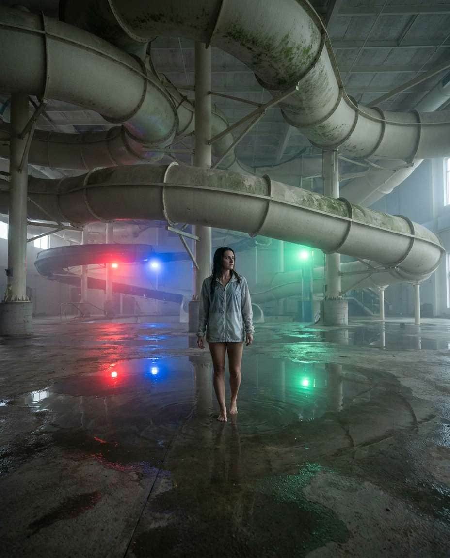 indoor waterpark closed photo