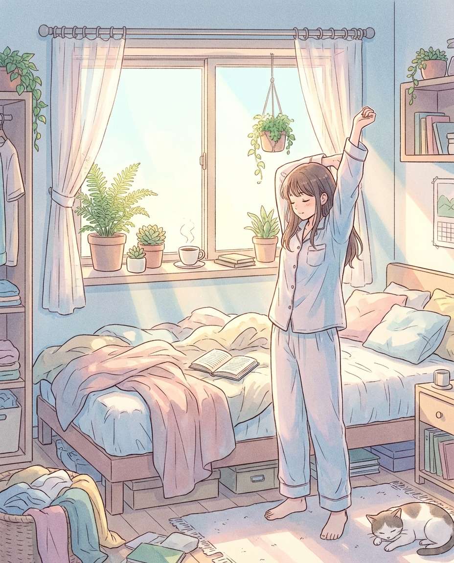 morning window light photo