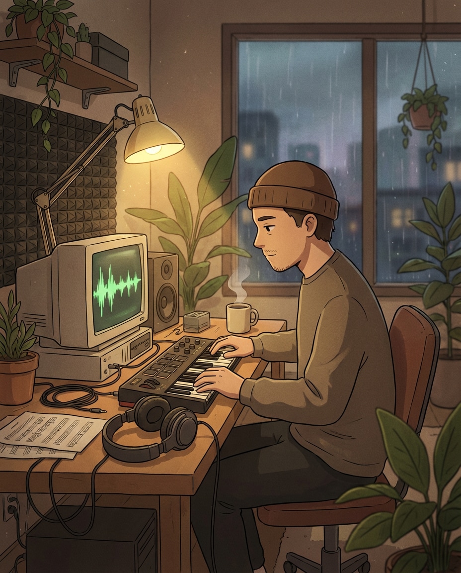 studio beat maker photo