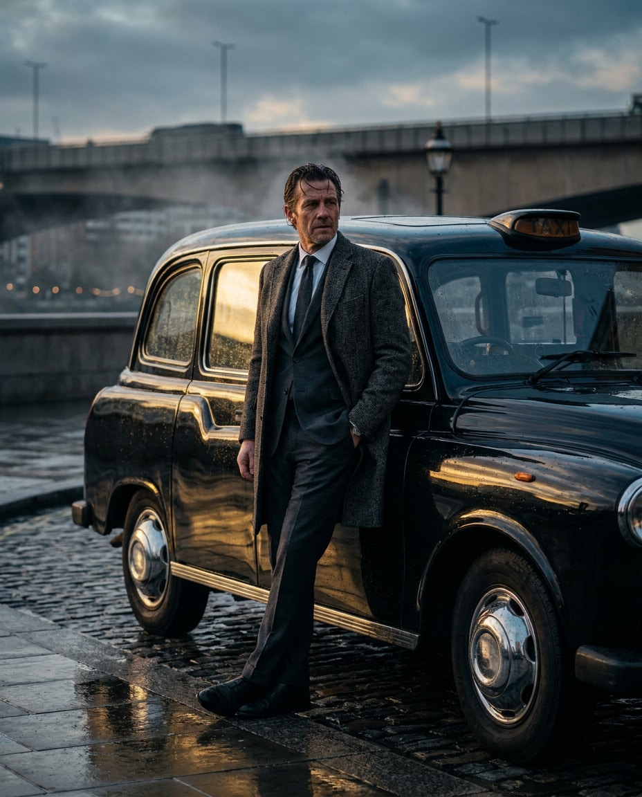 classic black cab photo
