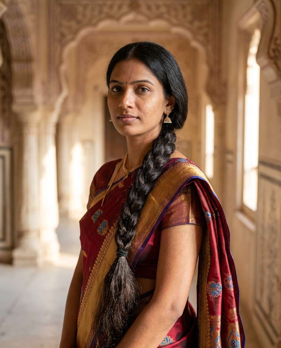 traditional saree elegance photo