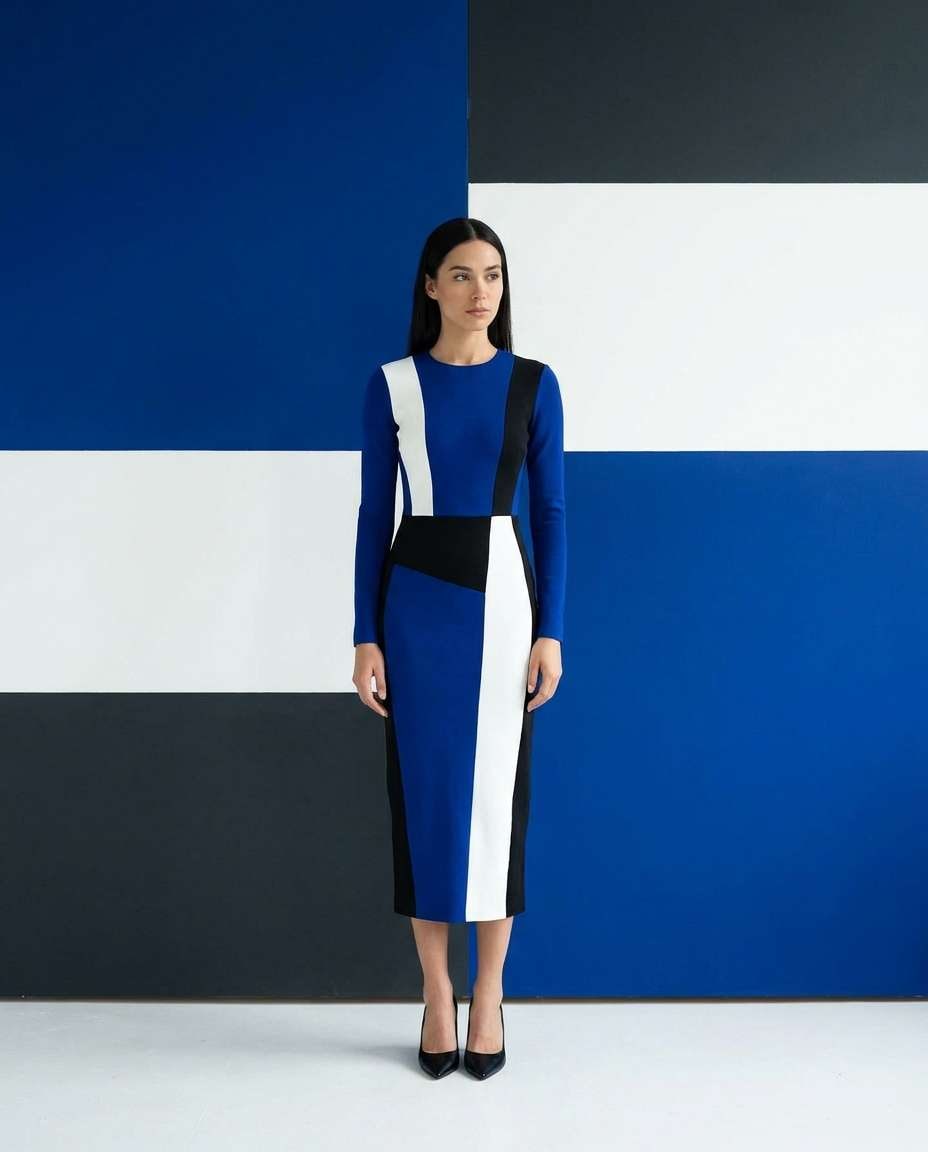 modern color block photo