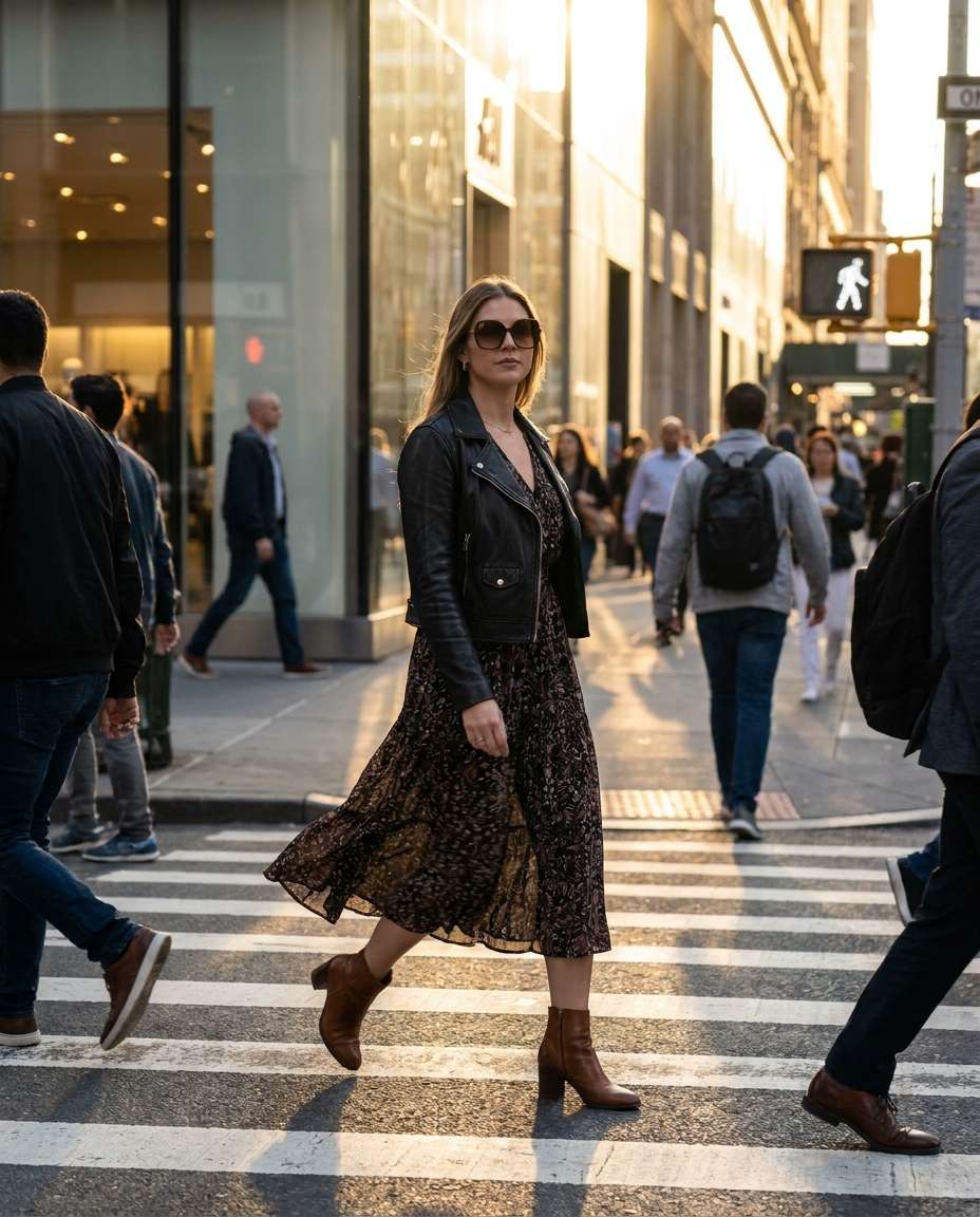 street layered styling photo