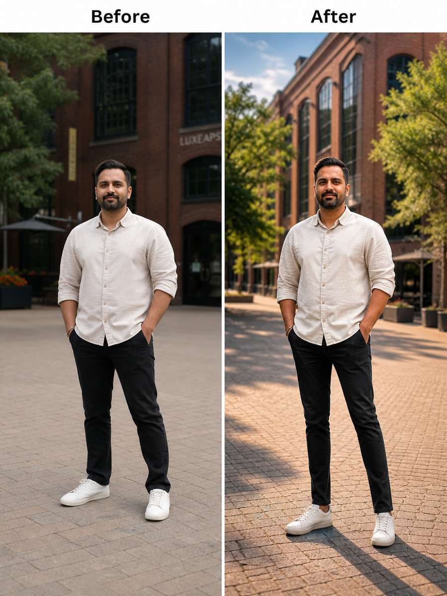 Natural Daylight Portrait photo