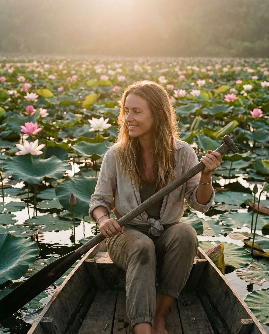 boat ride lake photo