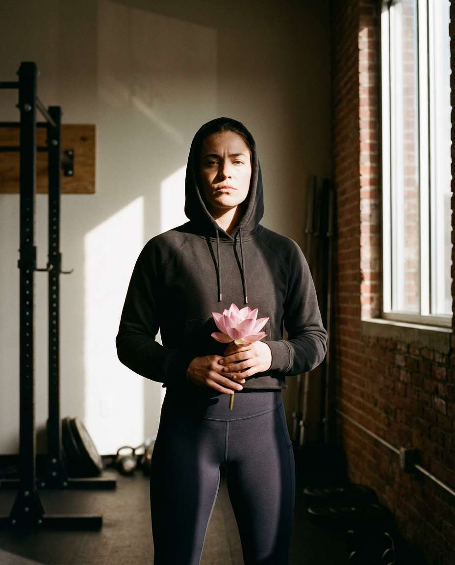 after workout fit photo