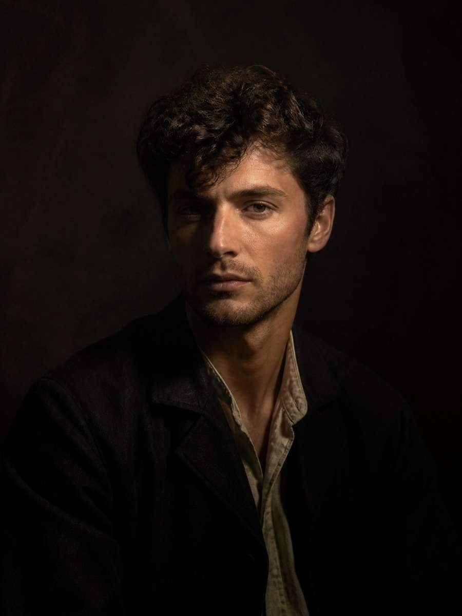 Rembrandt Lighting Portrait photo