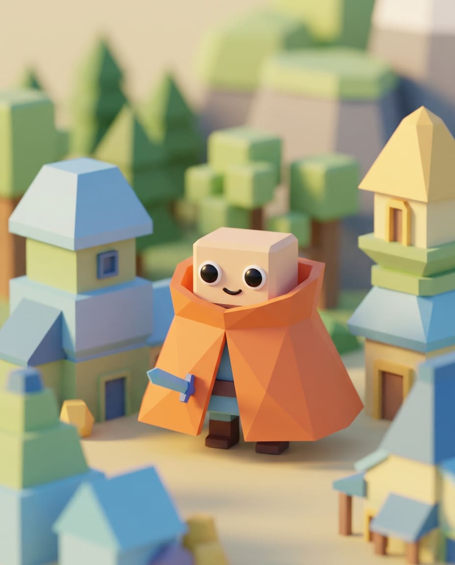 cute hero adventurer photo