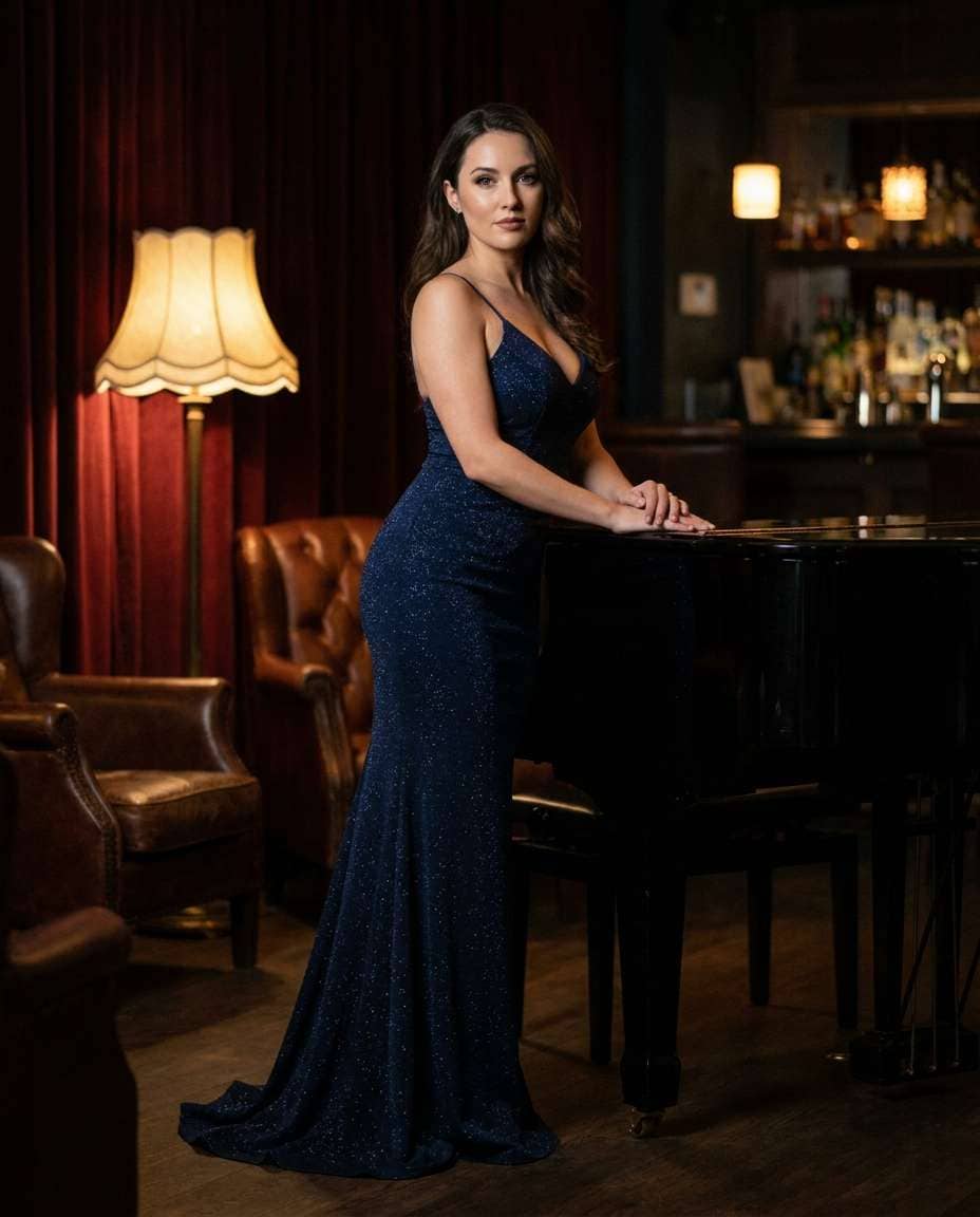 midnight blue mermaid photo