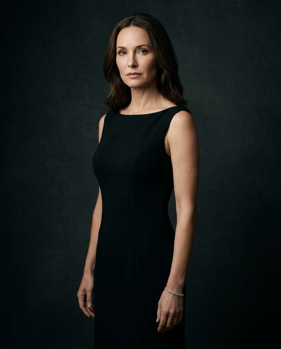 classic black gown photo