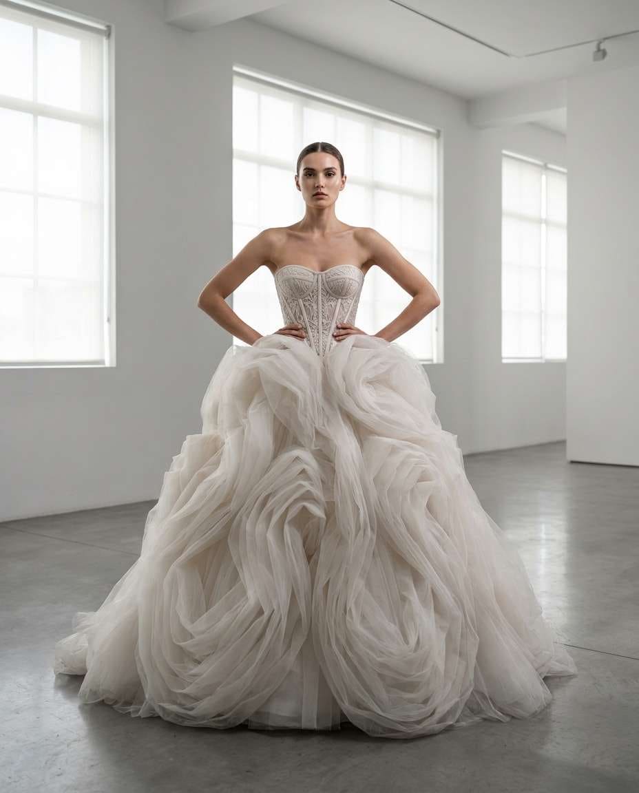 haute couture ballgown photo