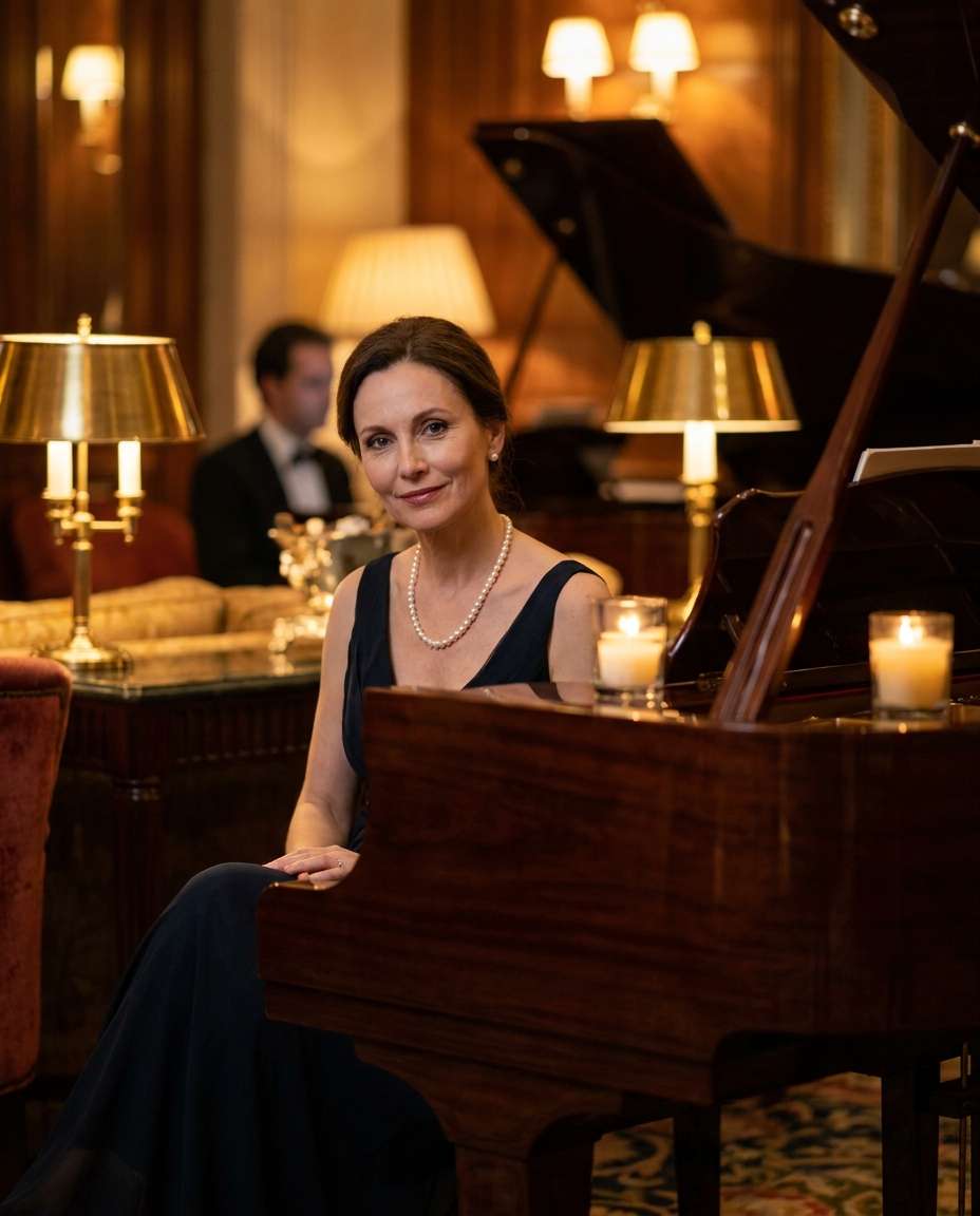 piano lounge elegance photo