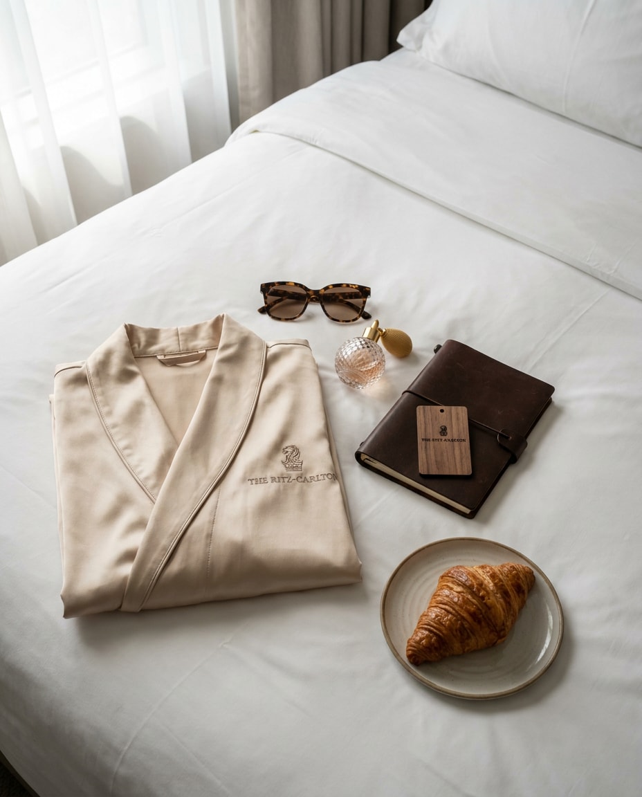 flat lay photo