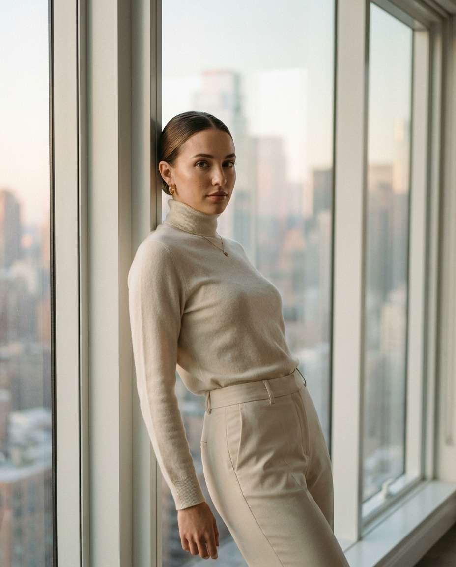 penthouse window light photo