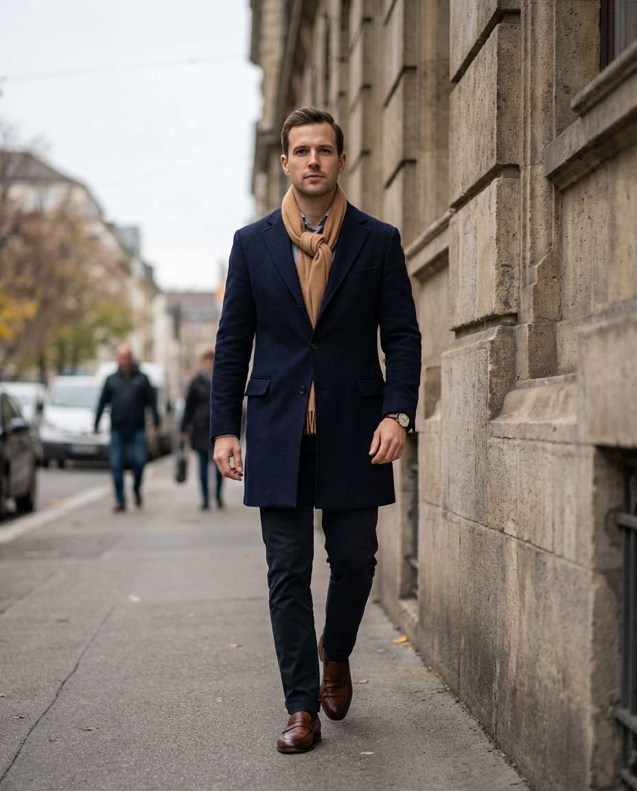 old money street style photo