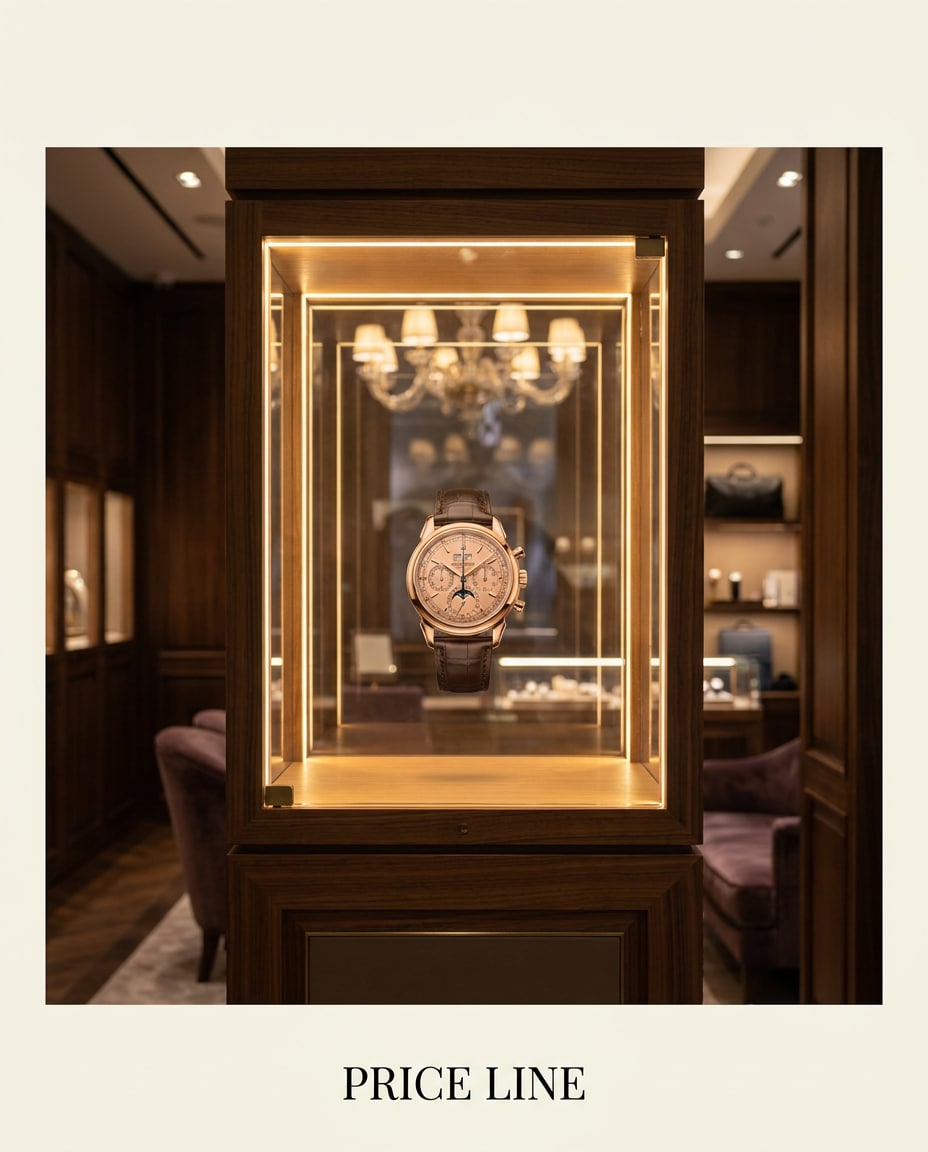 boutique display case photo
