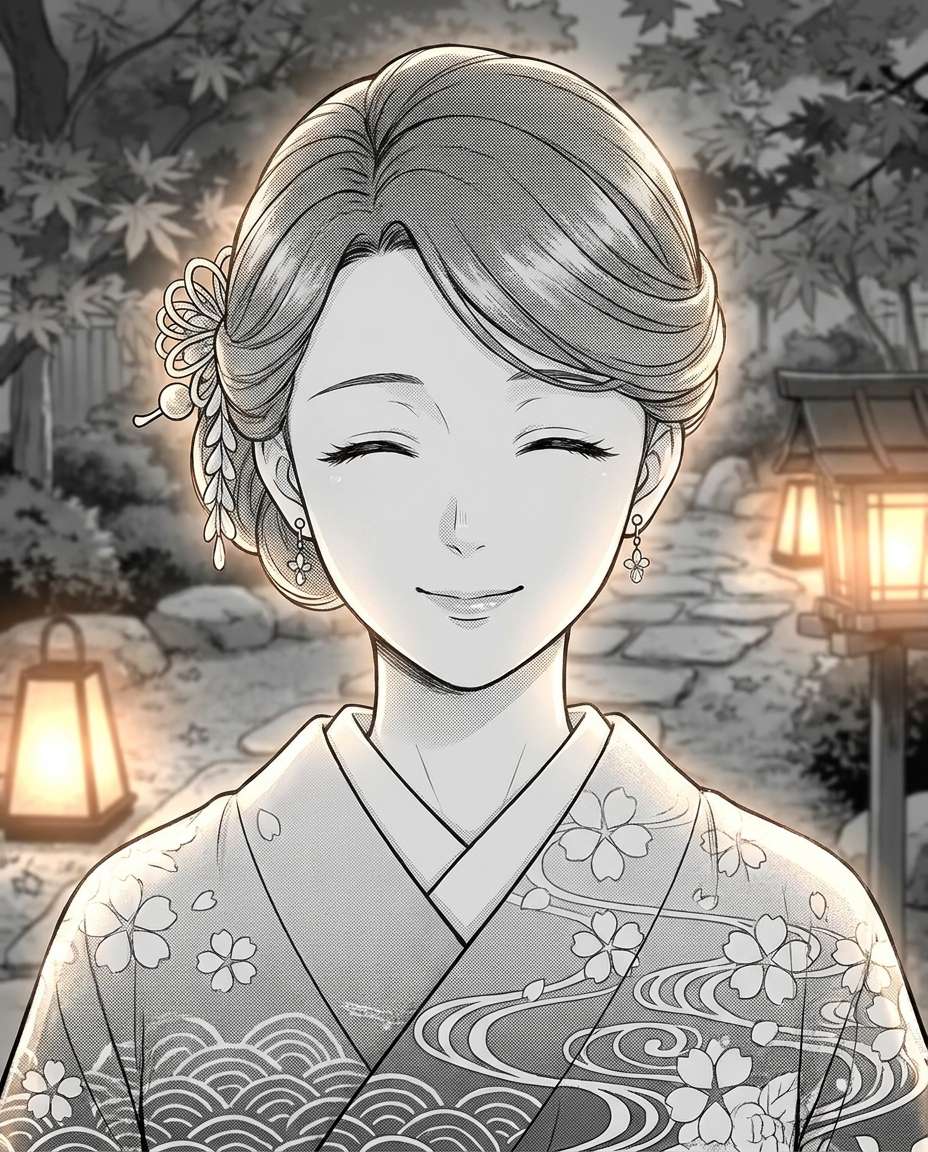 traditional kimono elegance photo