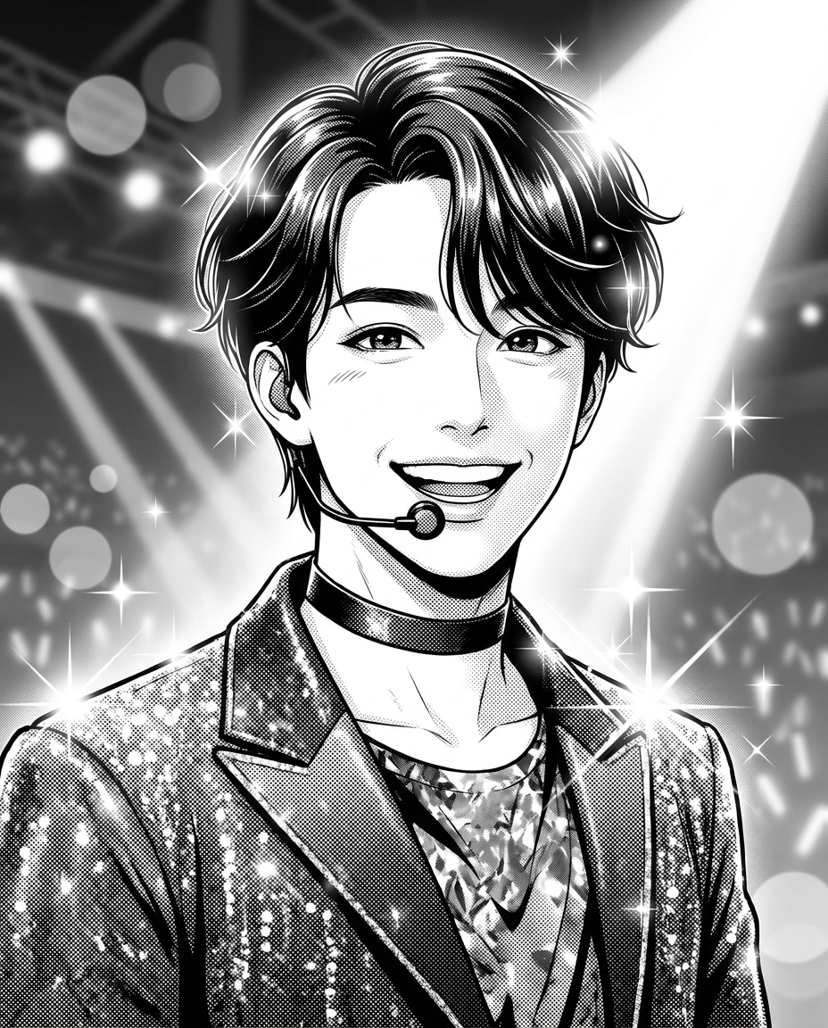 idol stage spotlight photo