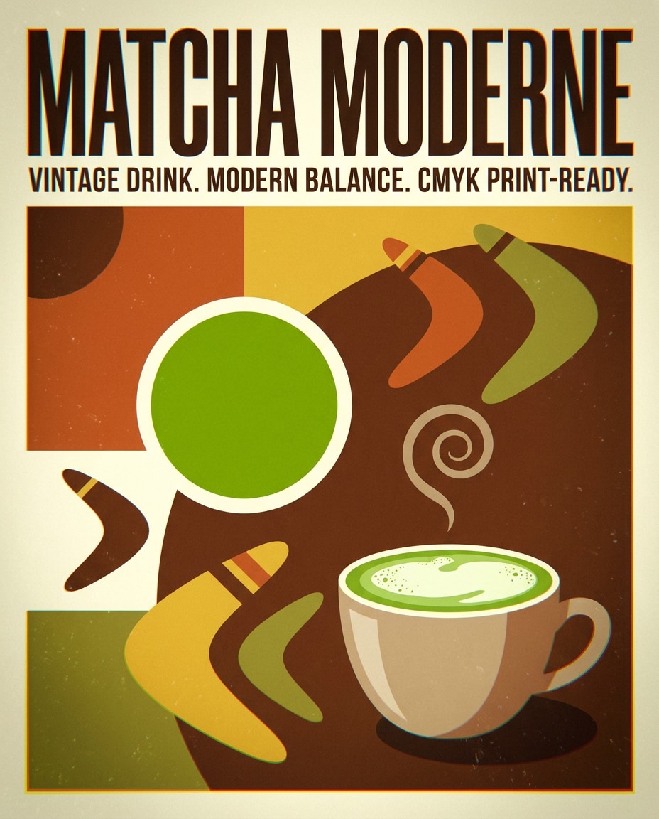 midcentury art photo