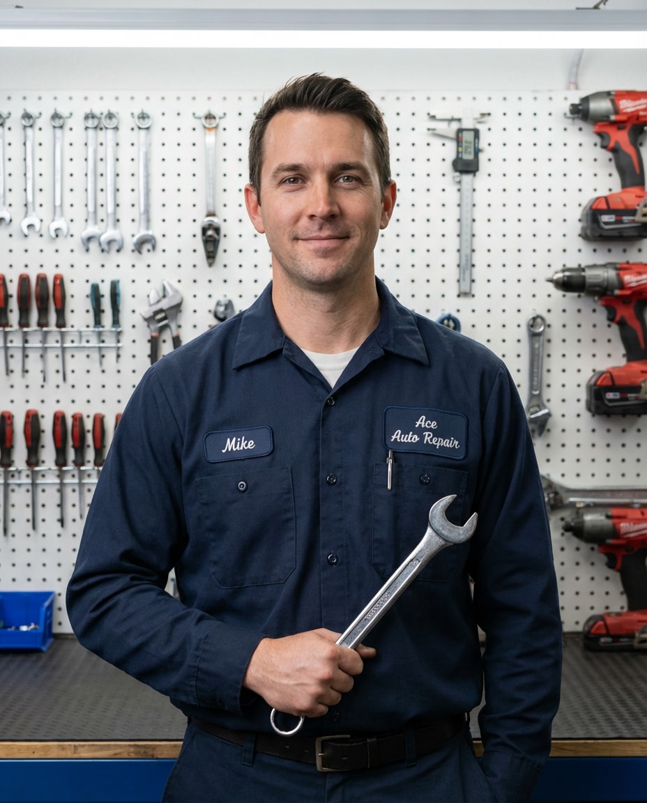 tool wall portrait photo