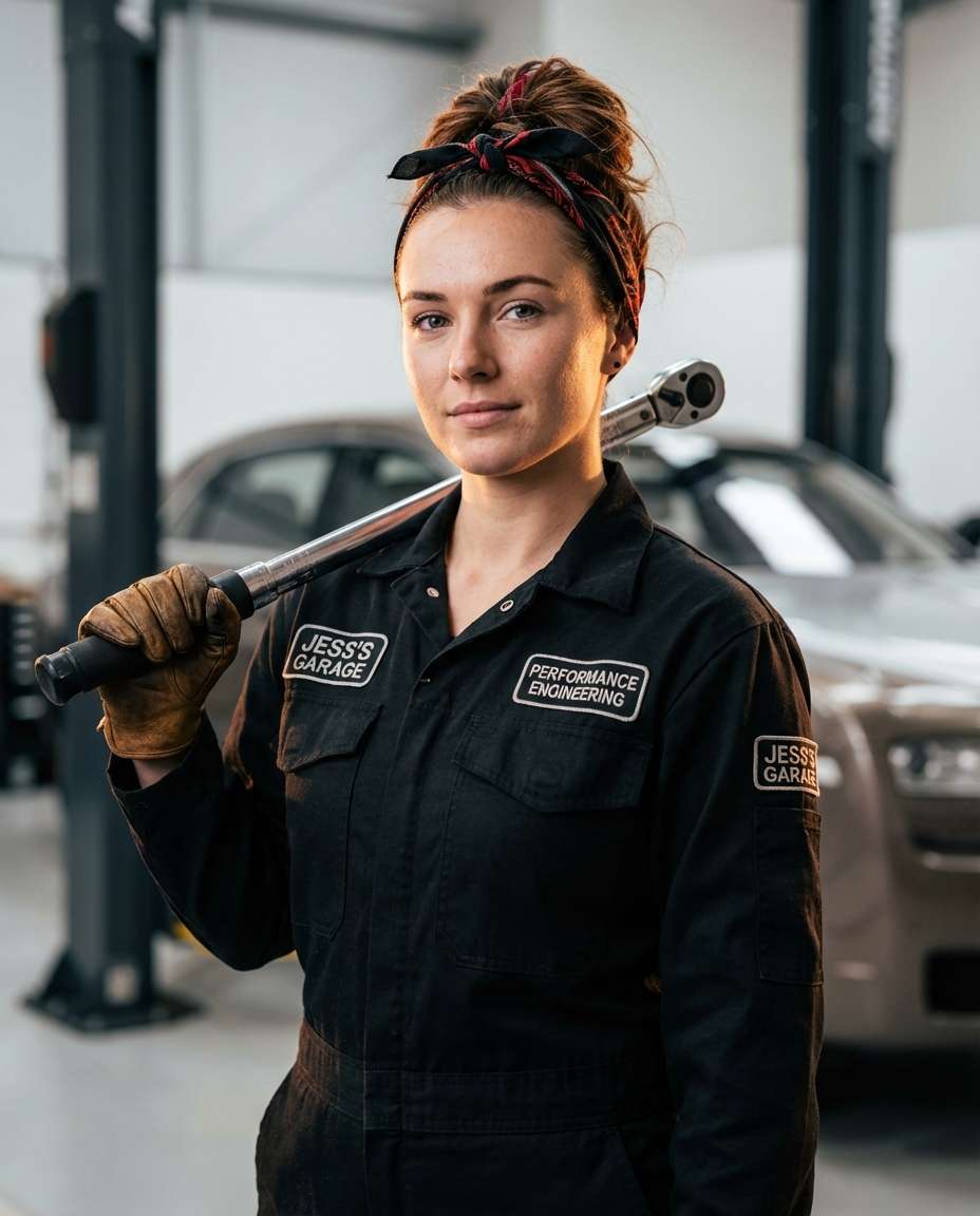 female editorial photo